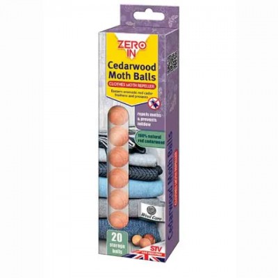 STV cedarwood clothes moth repeller balls (20)