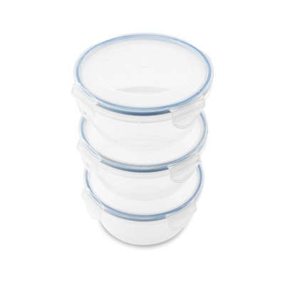 Addis 519381 cliptight 700ml container set of 3