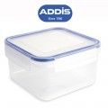 Addis 503605 clip & close 1.1 litre square container