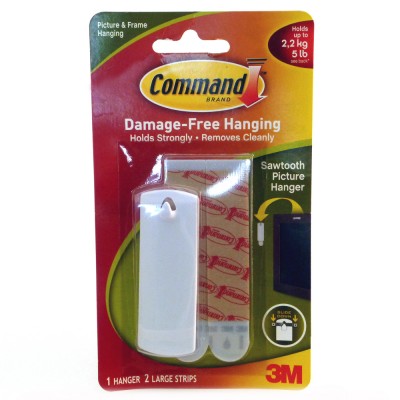 Command sawtooth picture hanger