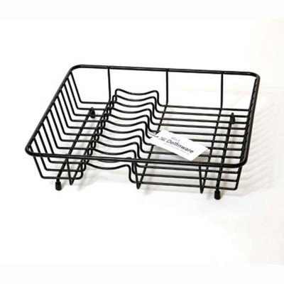 Delfinware 2010BK standard dish drainer black