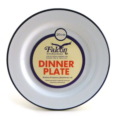 Falcon 20cm enamel dinner plate