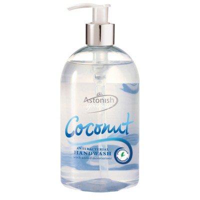 Astonish coconut antibacterial handwash 500ml
