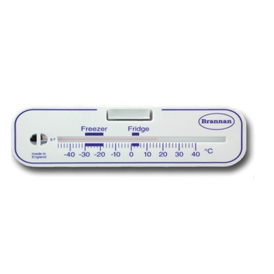 Brannan horizontal fridge & freezer thermometer