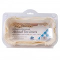 Essential 2lb loaf tin liners pack of 40