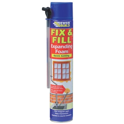 Everbuild fix & fill expanding foam 750ml