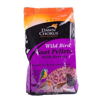 Dawn Chorus Suet Pellets Berry 500g