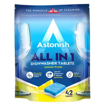 Astonish All In One Dishwasher Tablets x 42