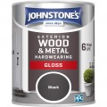 Johnstone's exterior gloss black 750ml