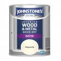 Johnstone's Interior Wood and Metal Satin Magnolia 750ml
