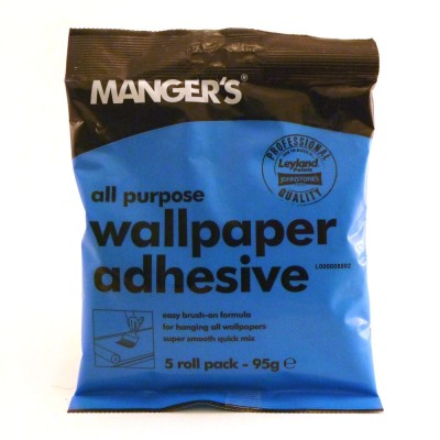 Mangers wallpaper adhesive 5 rolls