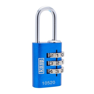 Kasp 10520 20mm combination padlock