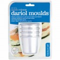 Kitchencraft dariol moulds set of 4