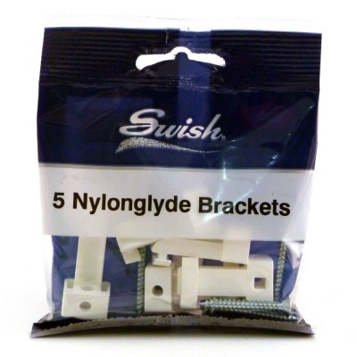 Swish nylonglyde brackets pack of 5