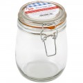Tala clip top glass storage jar 750ml