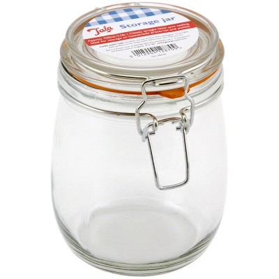 Tala clip top glass storage jar 750ml