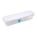 Wham rectangular long food box